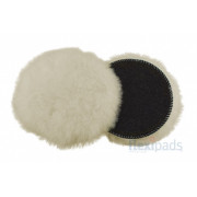 135 мм средне режущий меховой круг SUPERFINE Merino из натуральной овчины, шерсть длиной 20 мм