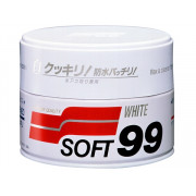 SOFT WAX SOFT99 Защитный полироль для кузова автомобиля с карнаубой+аппликатор. Для светлых а/м,350г