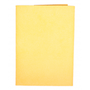 CHAMOIS CLOTH YELLOW GLOSSWORK Искусственная замша без перфорации, 50x45 см, плотность 300 г, желтая